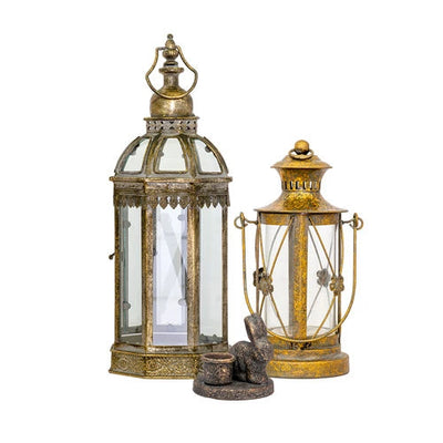 lighting, lanterns and candle holders