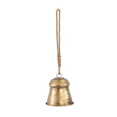 Hanging Bell - Classic Gold 17cm - Iron