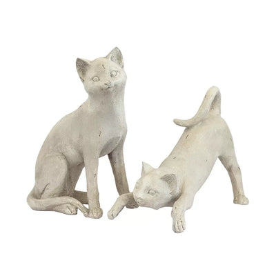 Ornament - Pair of Cats Resin
