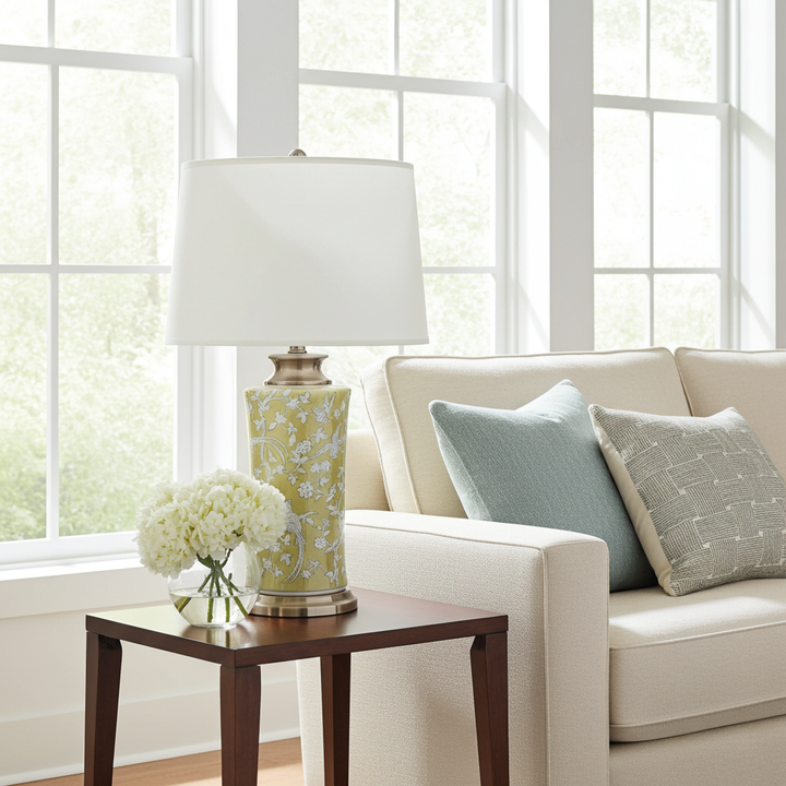 Table Lamp - Yellow Avian 74cm