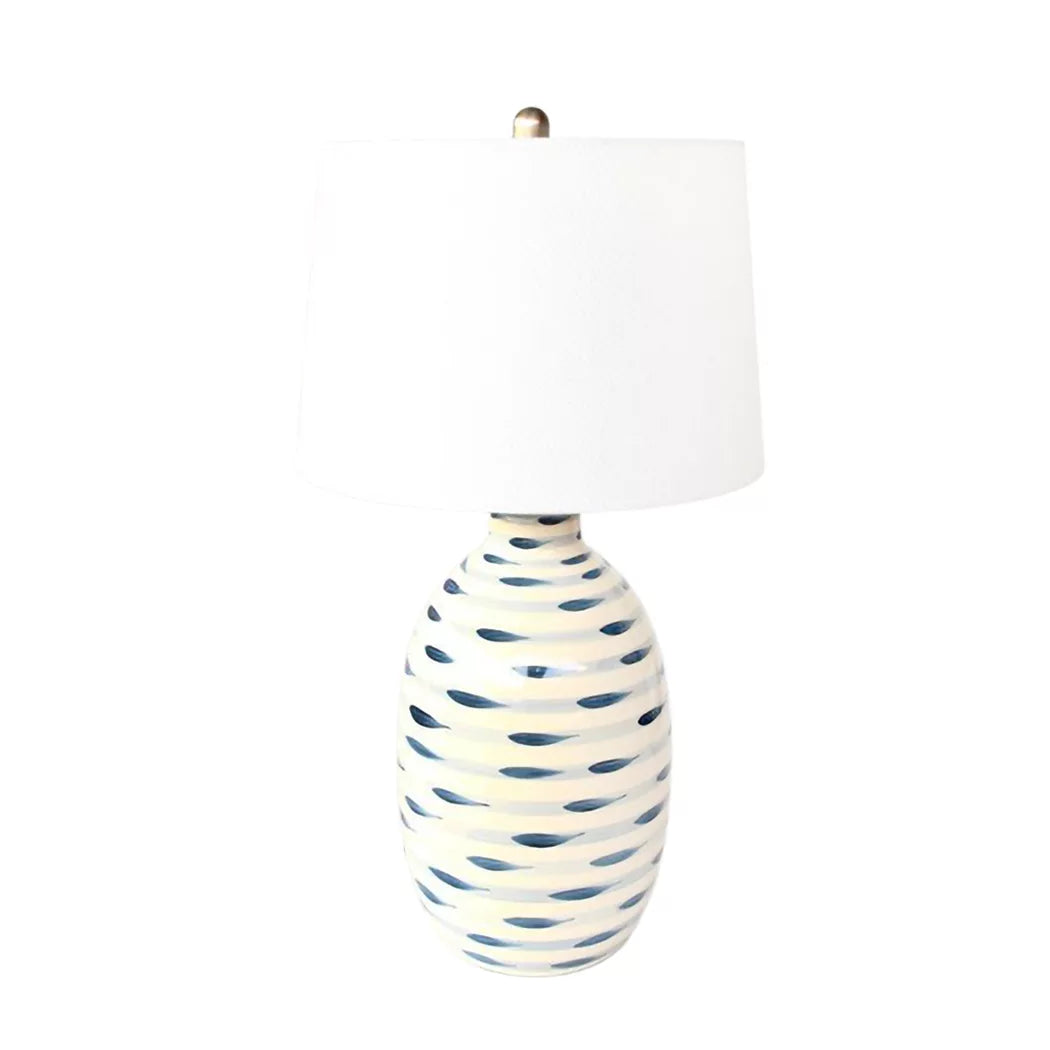 Table Lamp - Blue &amp; White Swatches