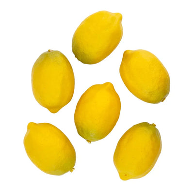 Artificial Fruit - Lemons Set of 6 - Herb Ball