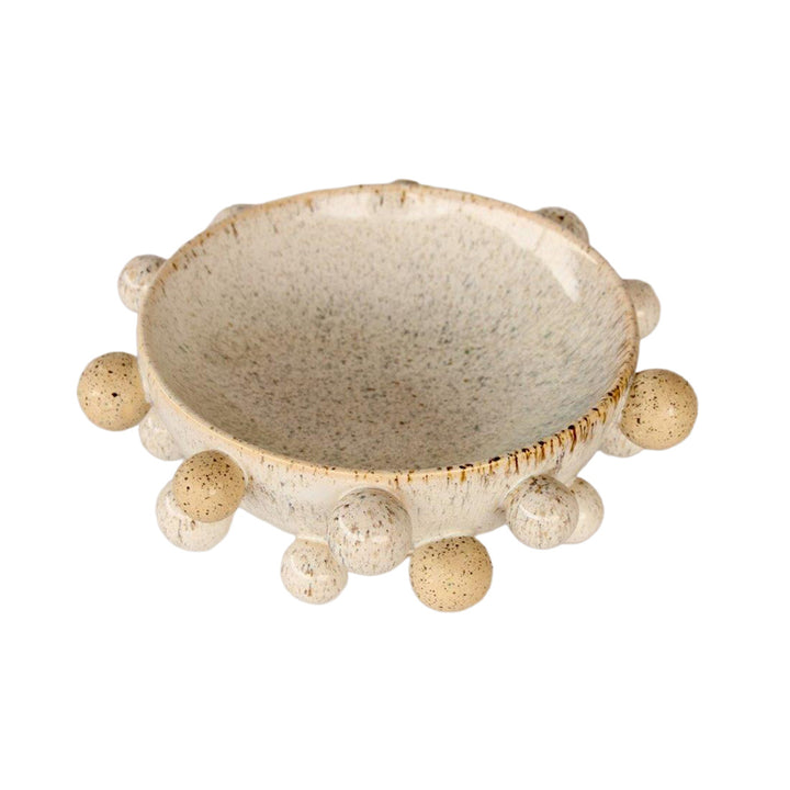 Ceramic Bowl - Speckled Bobbles