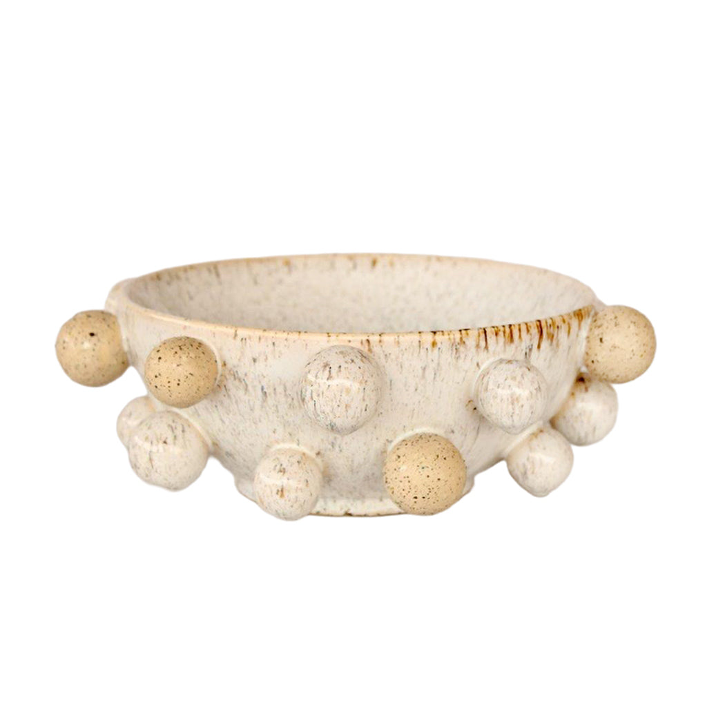 Ceramic Bowl - Speckled Bobbles