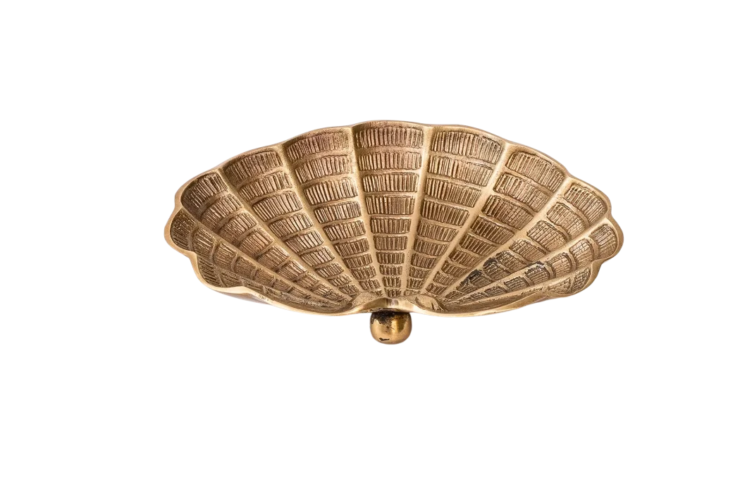Bowl - Brass Shell - Pewter