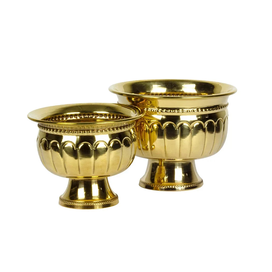Bowl - Compote Brass Small - Pewter