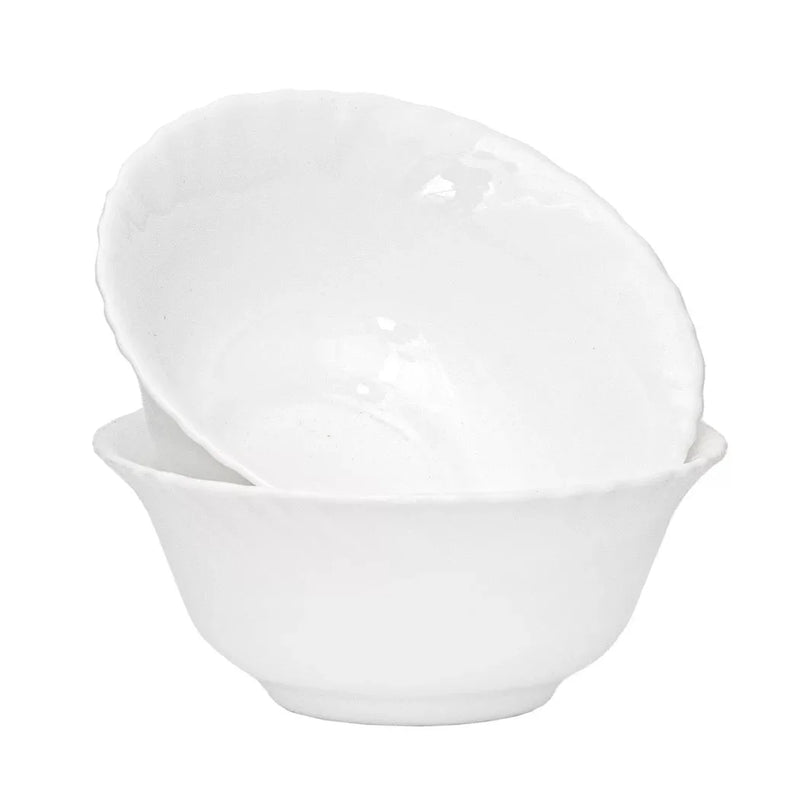 Bowl - Glass White 12.5cm - Ceramic