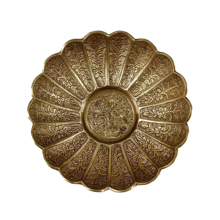 Bowl - Mini Antique Brass Elevated - Pewter