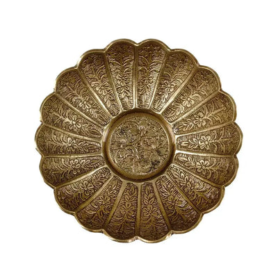 Bowl - Mini Antique Brass Elevated - Pewter
