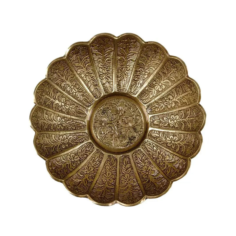 Bowl - Mini Antique Brass Elevated - Pewter