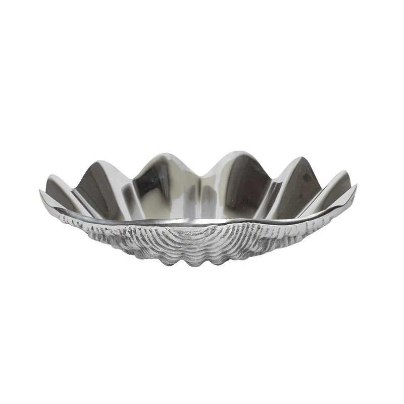 Bowl - Shell Metal - Pewter