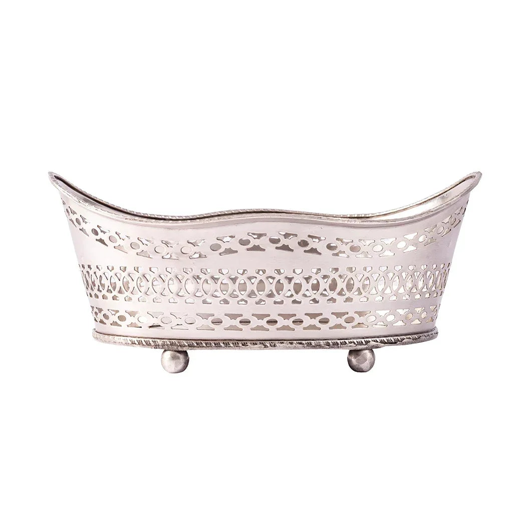 Bowl - Silver Basket - Pewter