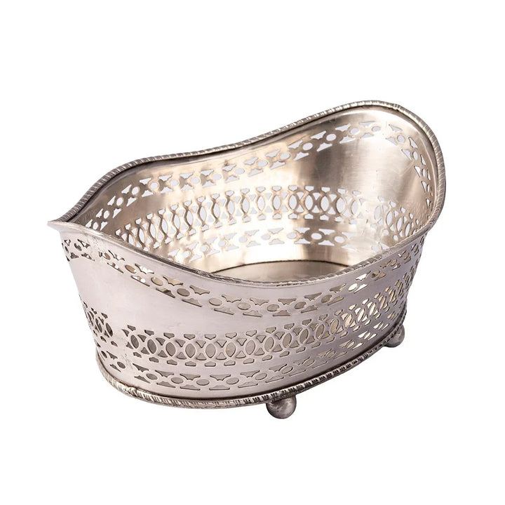 Bowl - Silver Basket - Pewter