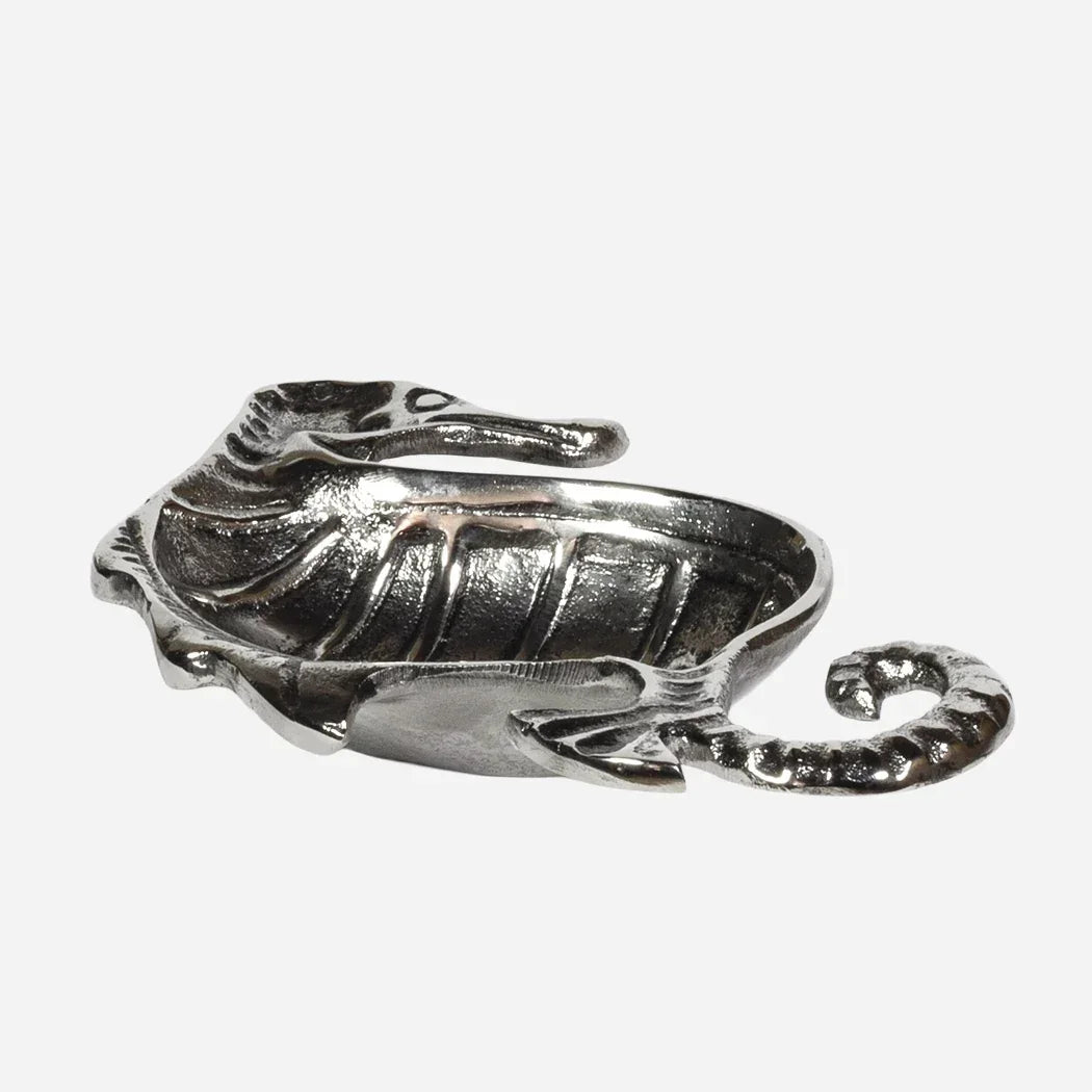 Bowl - Silver Seahorse - Pewter