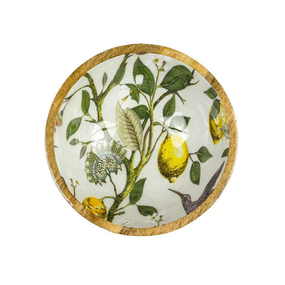 Bowl - Wood Lemons Small - Wood