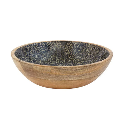 Bowl - Wood Mehndi - Ceramic