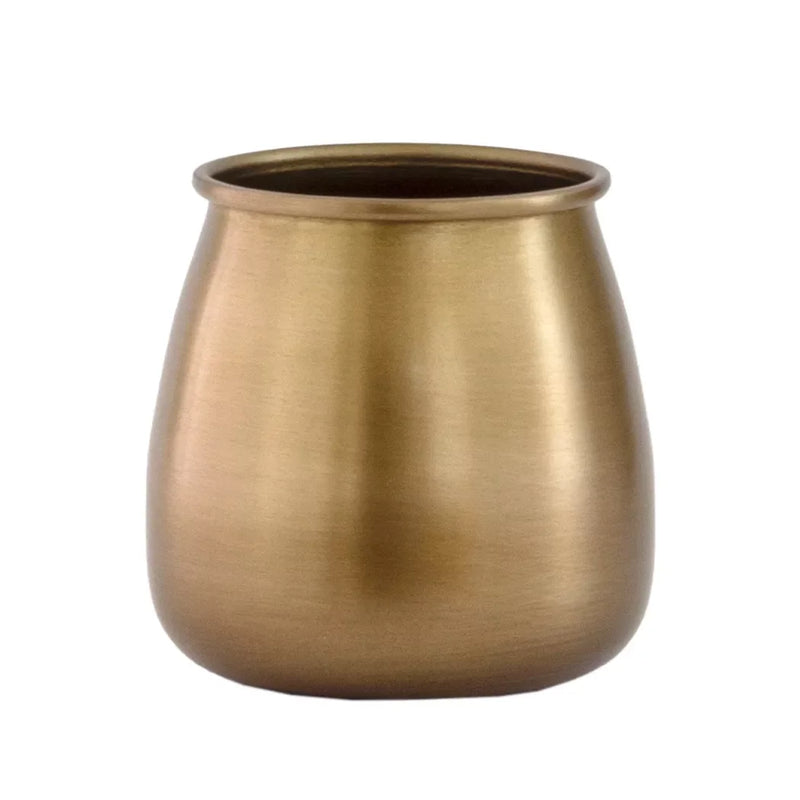 Brass Tumbler - Medium 7.5cm - Pewter