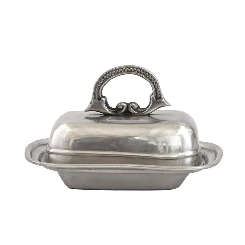 Butter Dish - French - Pewter