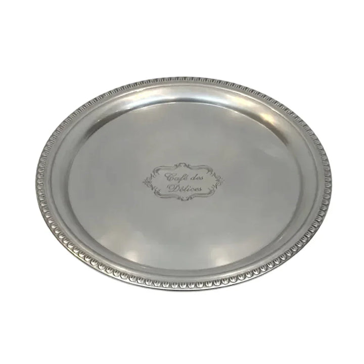 Cake Stand - Silver French 30cm - Pewter