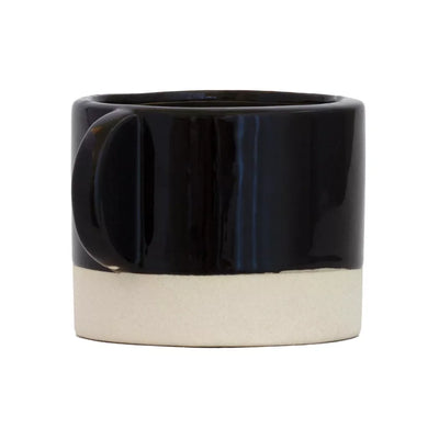 Candle - Ceramic Black & White - Ceramic