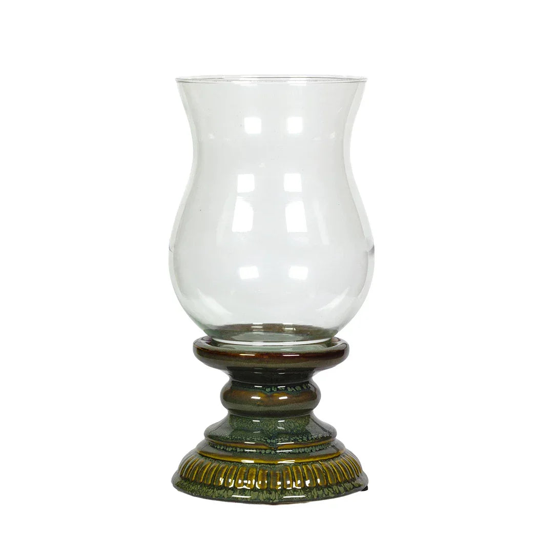 Candle Holder - Ceramic Hurricane - Ceramic