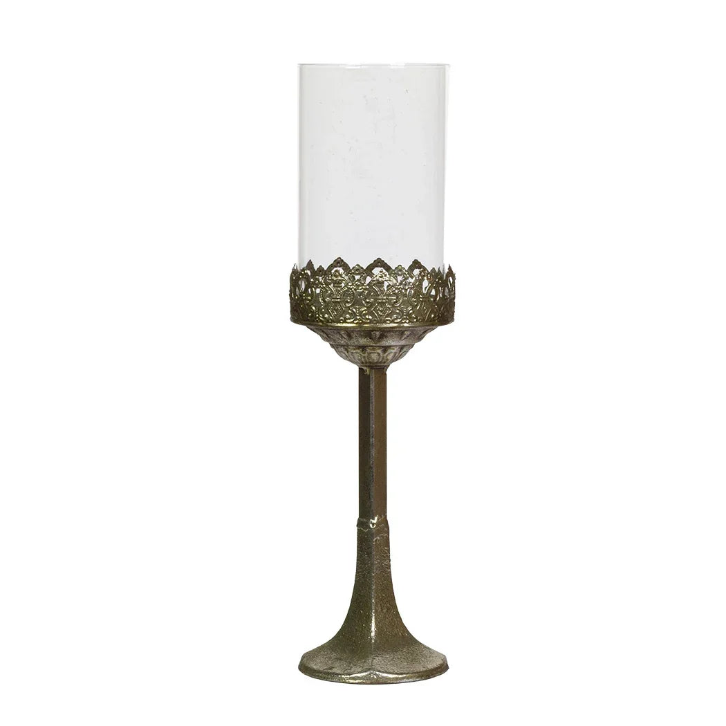 Candle Holder - Silver Royal 35.5cm - Metal