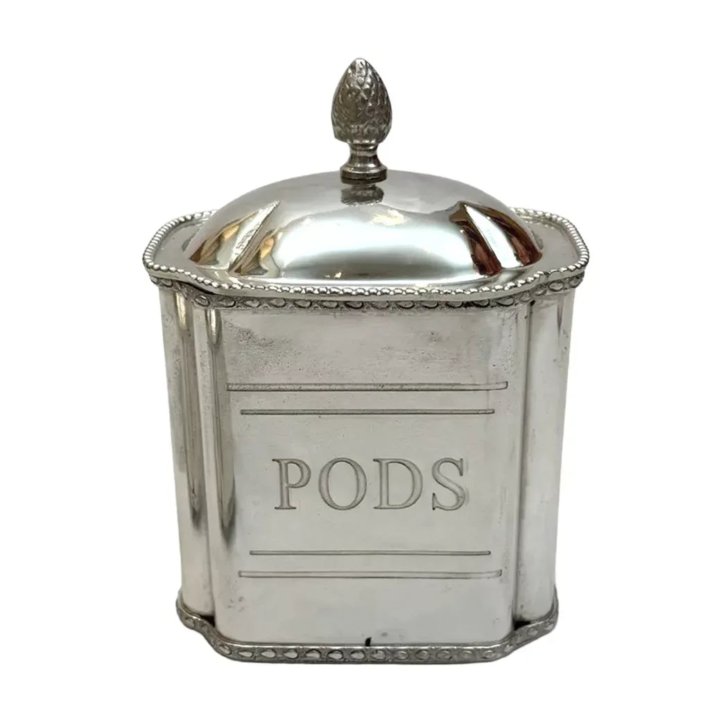 Canister - Silver Pods Royal - Pewter