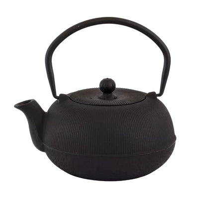 Cast Iron Teapot - Black Lines Kitchen