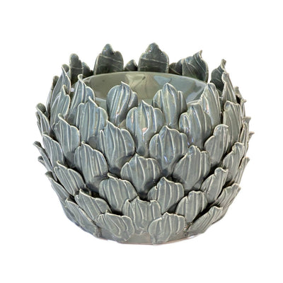 Ceramic Artichoke - Grey 22cm - Ceramic