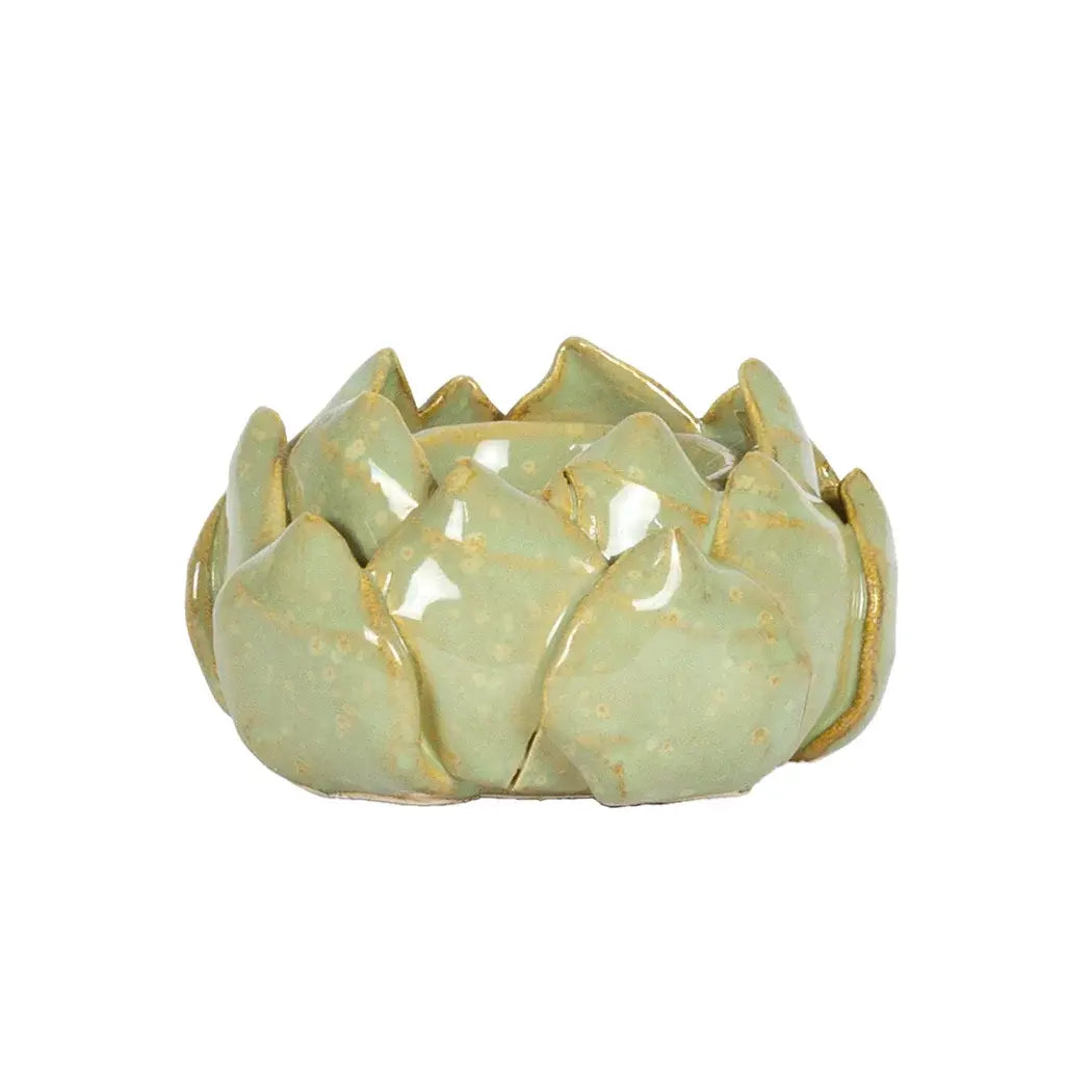 Ceramic Artichoke - Tealight Candle Holder - Ceramic