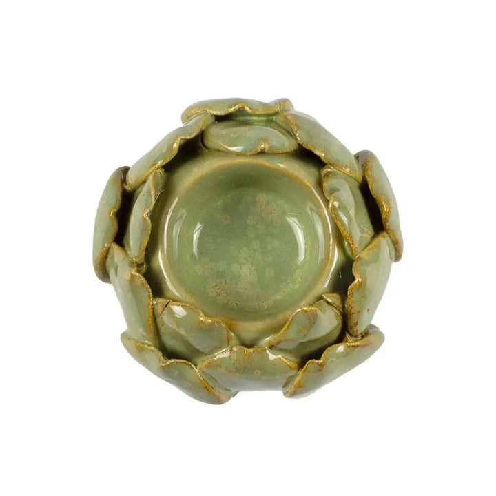 Ceramic Artichoke - Tealight Candle Holder - Ceramic