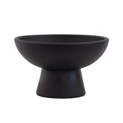 Ceramic Bowl - Elevated Black 10cm - Ceramic