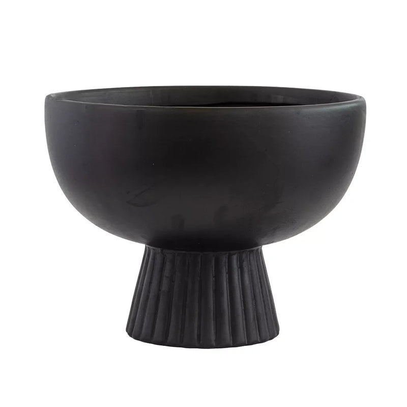 Ceramic Bowl - Elevated Black 18cm - Ceramic