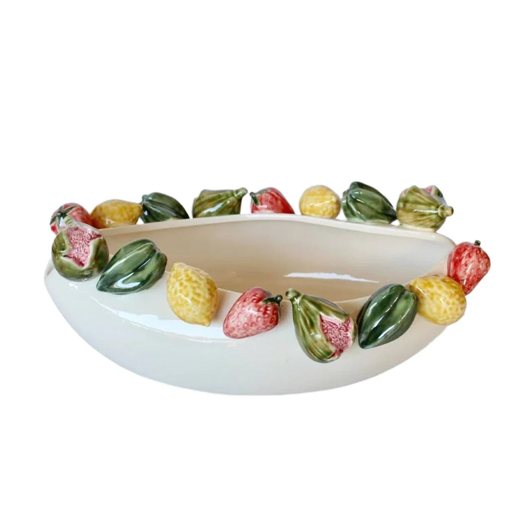 Ceramic Bowl - Fruity Feast - Ceramic