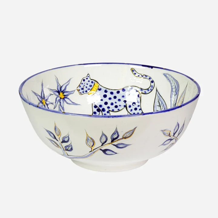 Ceramic Bowl - Jungle Cat - Ceramic