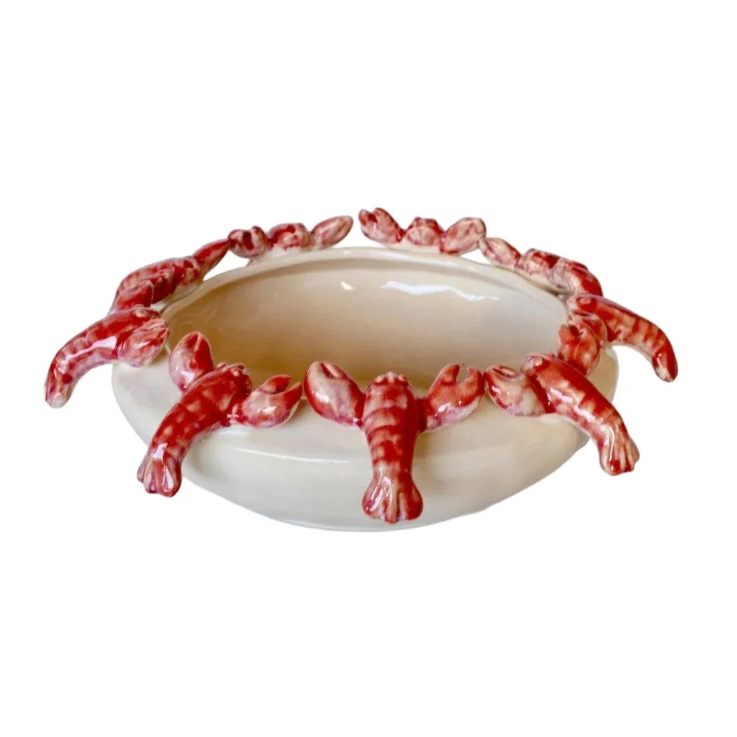 Ceramic Bowl - Lobster Ring - Ceramic