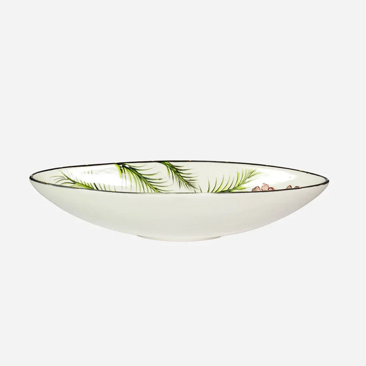 Ceramic Bowl - Oval Leopard - Ceramic