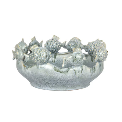 Ceramic Bowl - School of Fish - Ceramic