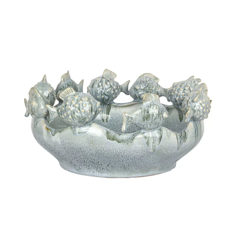 Ceramic Bowl - School of Fish - Ceramic