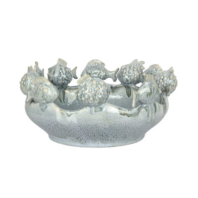 Ceramic Bowl - School of Fish - Ceramic