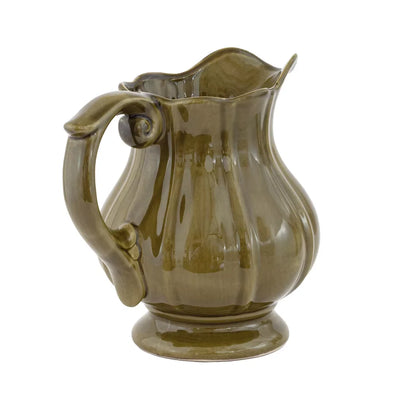 Ceramic Jug - Green Beauty 18cm - Ceramic