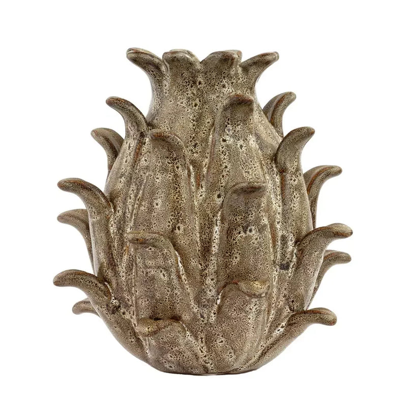 Ceramic Ornament - Artichoke Brown 21cm - Ceramic