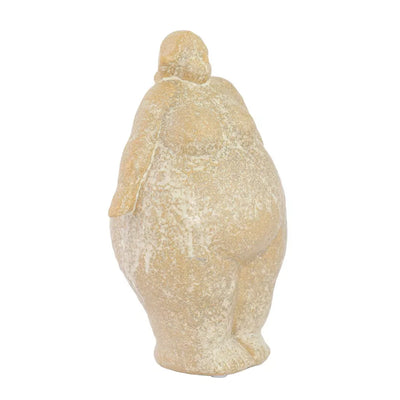 Ceramic Ornament - Fat Lady Posing - Ceramic