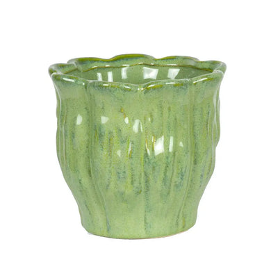 Ceramic Planter - Amazon Green 14.5cm - Ceramic