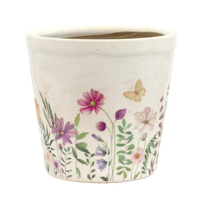 Ceramic Planter - Flowering 14cm - Ceramic