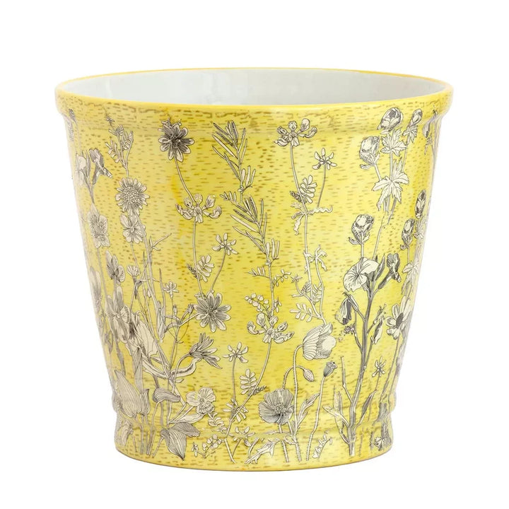 Ceramic Planter - Yellow Fields Large - Ceramic