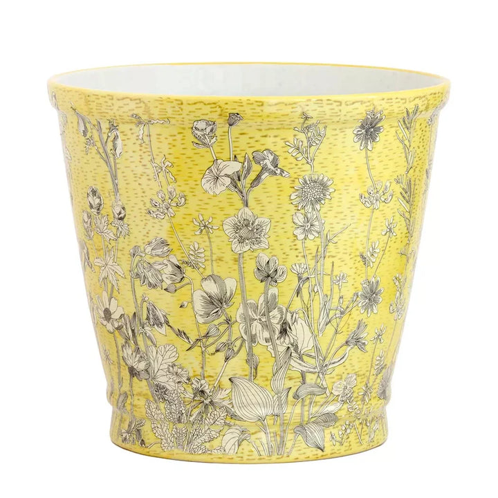 Ceramic Planter - Yellow Fields Large - Ceramic