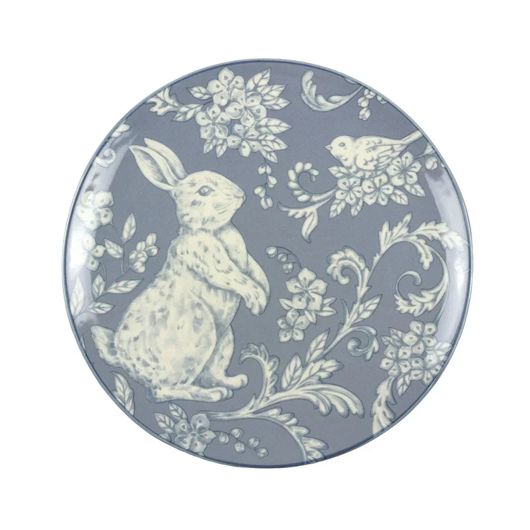 Ceramic Plate - Bunnies 21cm - Ceramic