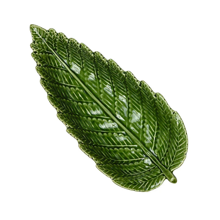 Ceramic Plate - Fern Leaf - Ceramic