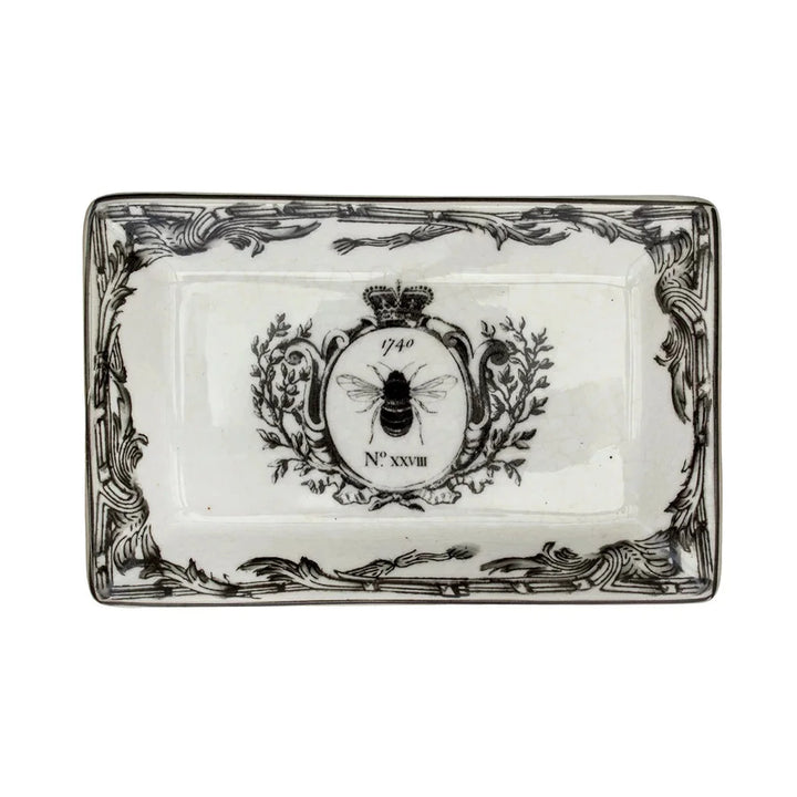 Ceramic Plate - Vintage Bee - Ceramic